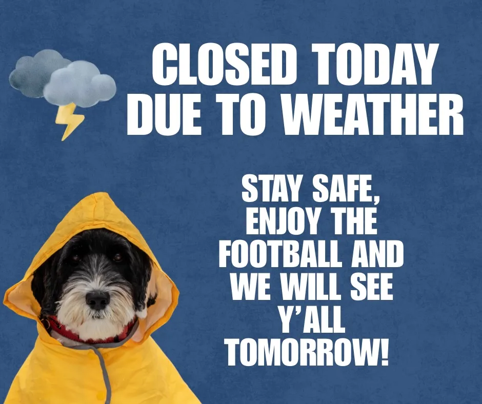 πβοΈβοΈπOCT 10: Good morning Drafty family, after careful consideration and a trip to the park this morning, we have decided the best bet is to stay closed today. We will move all of our Barktober festivities to Oct 24th!! That gives you 2 weeks to practice your STEINHOLDING!! Stay safe and we will see you tmmr! πΊ πΆ π©΅